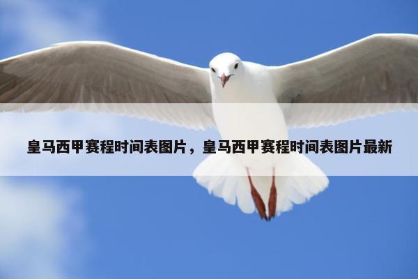 皇马西甲赛程时间表图片，皇马西甲赛程时间表图片最新