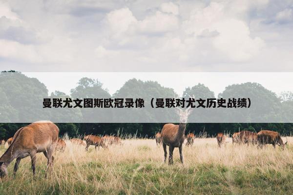 曼联尤文图斯欧冠录像（曼联对尤文历史战绩）