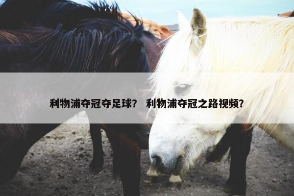 利物浦夺冠夺足球？ 利物浦夺冠之路视频？