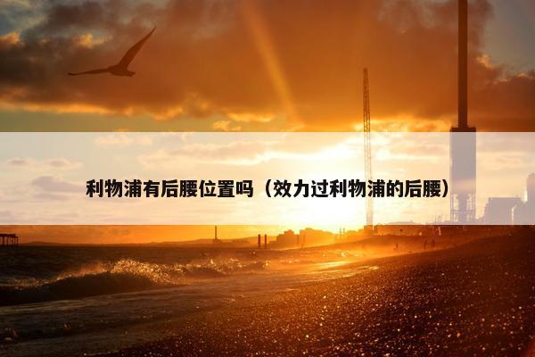 利物浦有后腰位置吗（效力过利物浦的后腰）