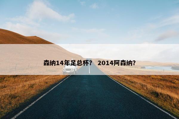 森纳14年足总杯？ 2014阿森纳？
