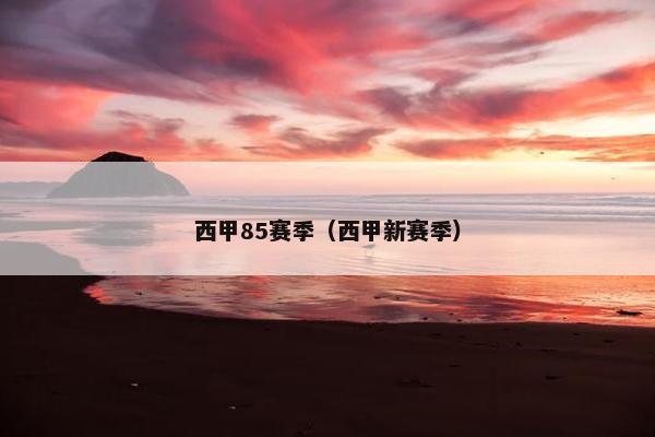 西甲85赛季（西甲新赛季）