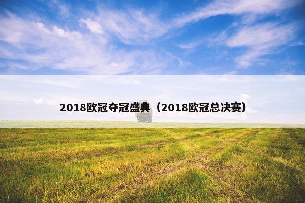 2018欧冠夺冠盛典（2018欧冠总决赛）