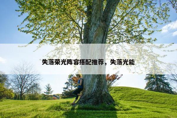 失落荣光阵容搭配推荐，失落光能