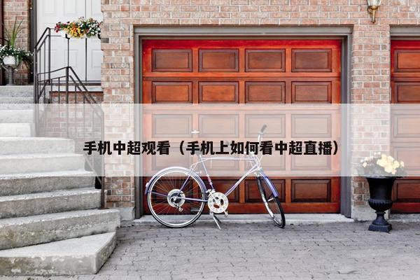 手机中超观看（手机上如何看中超直播）
