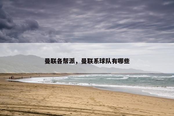 曼联各帮派，曼联系球队有哪些