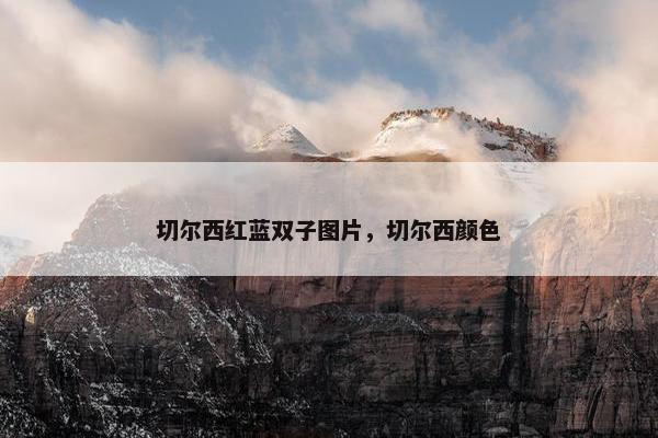 切尔西红蓝双子图片，切尔西颜色