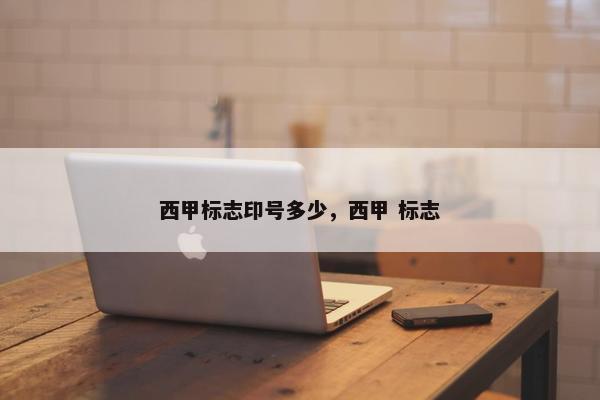 西甲标志印号多少，西甲 标志