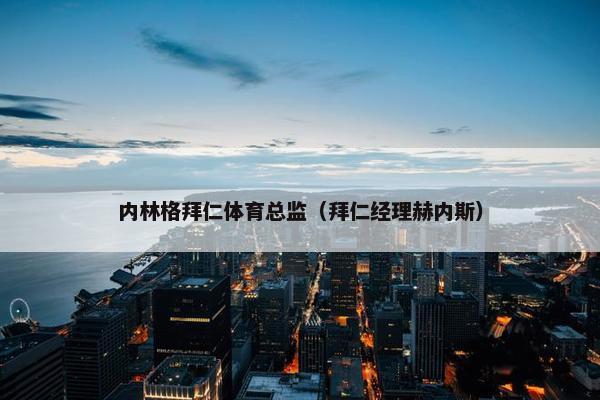 内林格拜仁体育总监（拜仁经理赫内斯）