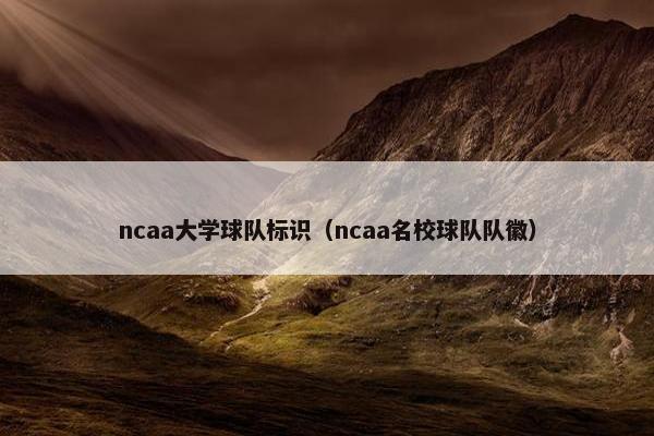 ncaa大学球队标识（ncaa名校球队队徽）