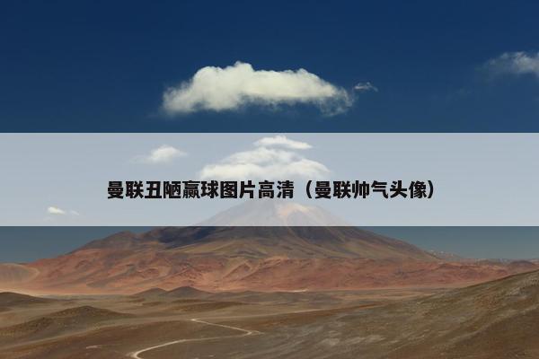 曼联丑陋赢球图片高清（曼联帅气头像）