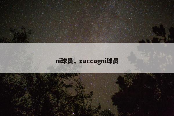 ni球员，zaccagni球员