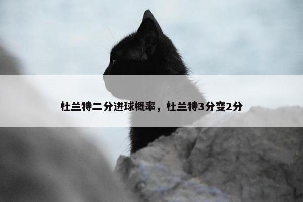 杜兰特二分进球概率，杜兰特3分变2分
