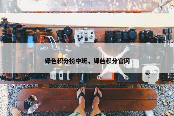 绿色积分榜中班，绿色积分官网