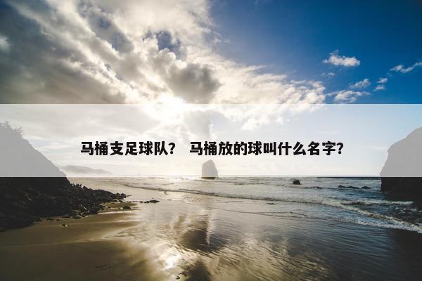 马桶支足球队？ 马桶放的球叫什么名字？