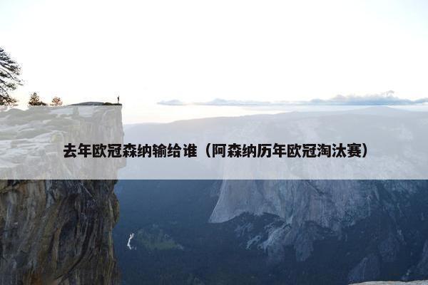 去年欧冠森纳输给谁（阿森纳历年欧冠淘汰赛）