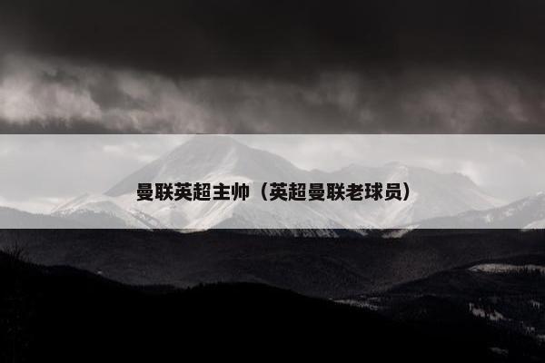 曼联英超主帅（英超曼联老球员）