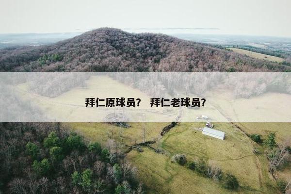 拜仁原球员？ 拜仁老球员？