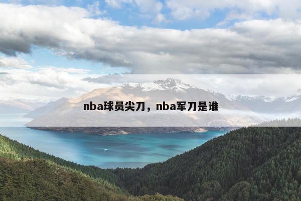 nba球员尖刀，nba军刀是谁