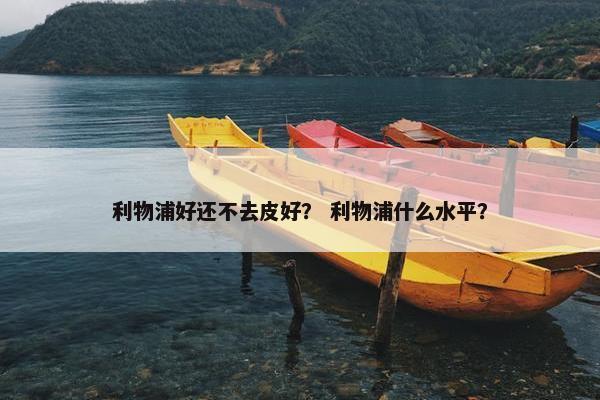 利物浦好还不去皮好？ 利物浦什么水平？