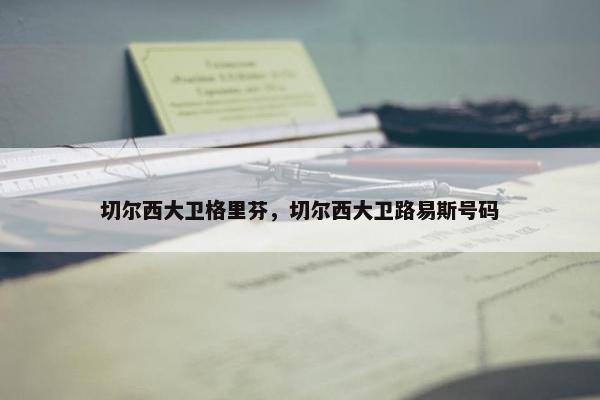 切尔西大卫格里芬，切尔西大卫路易斯号码