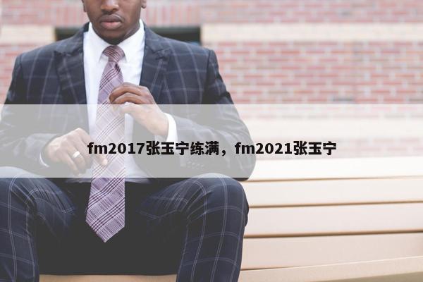fm2017张玉宁练满，fm2021张玉宁