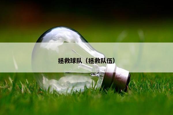 拯救球队(拯救队伍)