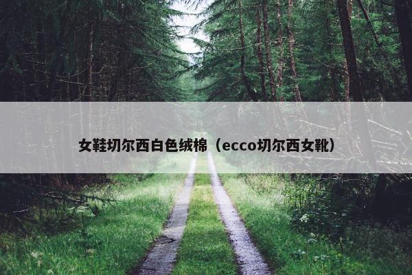 女鞋切尔西白色绒棉（ecco切尔西女靴）