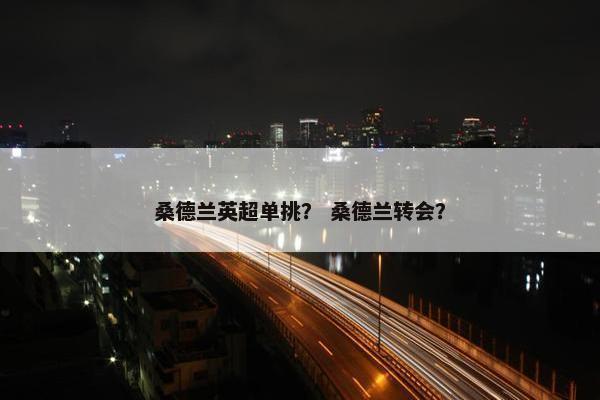 桑德兰英超单挑？ 桑德兰转会？