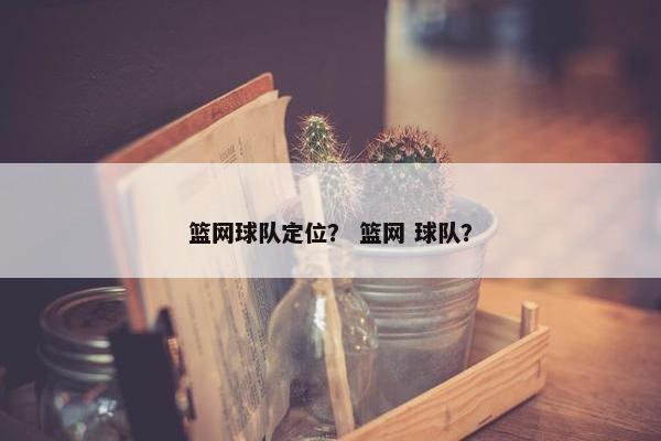 篮网球队定位？ 篮网 球队？