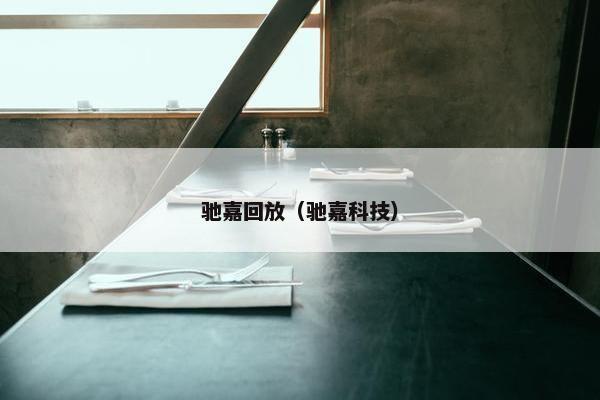 驰嘉回放（驰嘉科技）