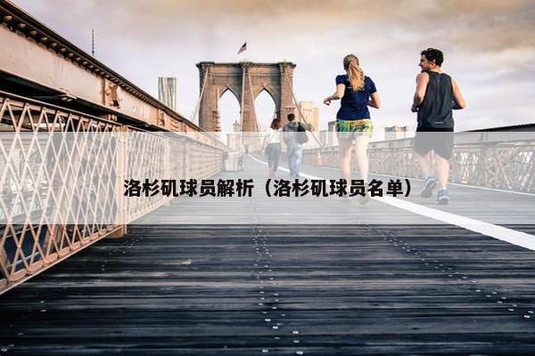 洛杉矶球员解析(洛杉矶球员名单)