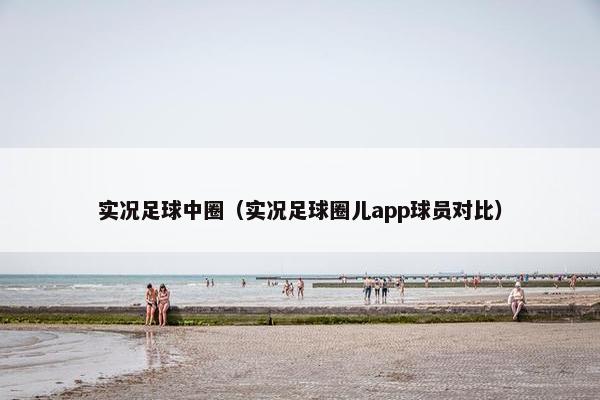 实况足球中圈(实况足球圈儿app球员对比)