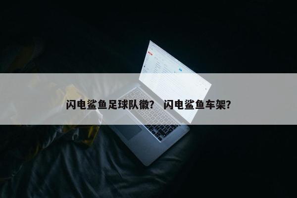 闪电鲨鱼足球队徽? 闪电鲨鱼车架?