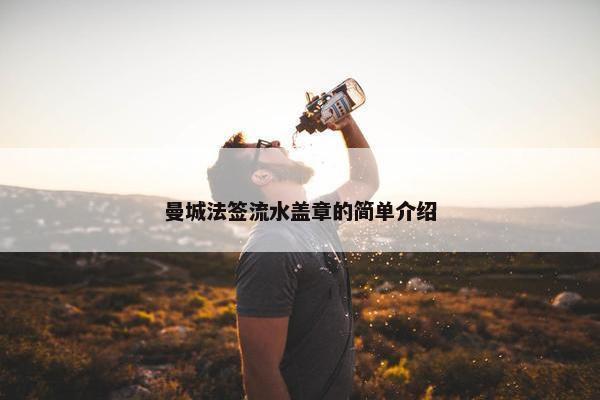 曼城法签流水盖章的简单介绍