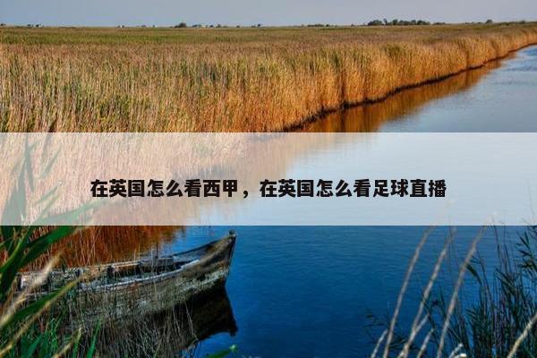在英国怎么看西甲，在英国怎么看足球直播