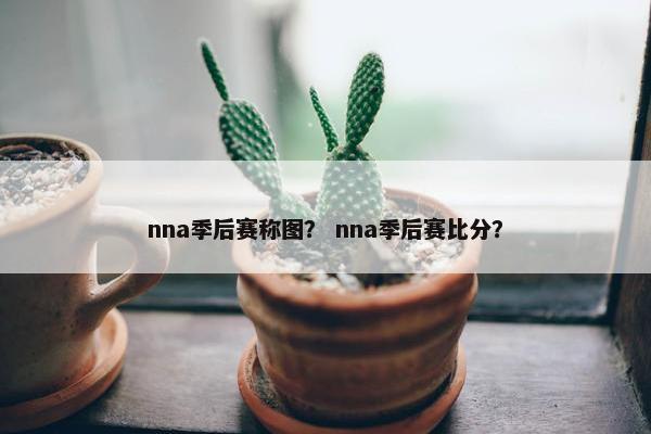 nna季后赛称图？ nna季后赛比分？