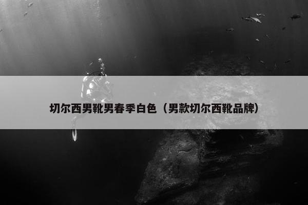 切尔西男靴男春季白色（男款切尔西靴品牌）