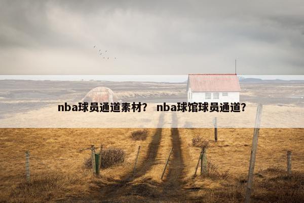 nba球员通道素材？ nba球馆球员通道？
