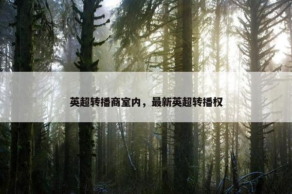 英超转播商室内，最新英超转播权