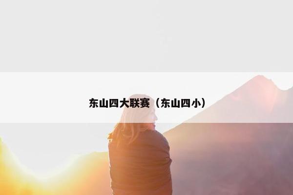东山四大联赛（东山四小）