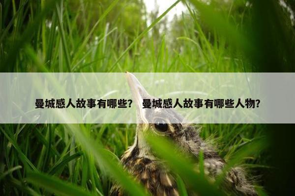 曼城感人故事有哪些？ 曼城感人故事有哪些人物？