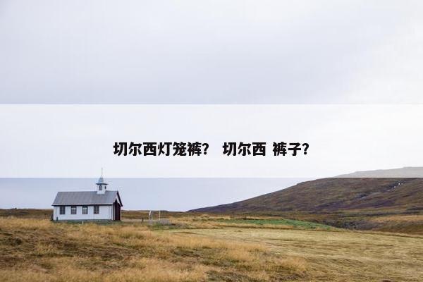 切尔西灯笼裤？ 切尔西 裤子？