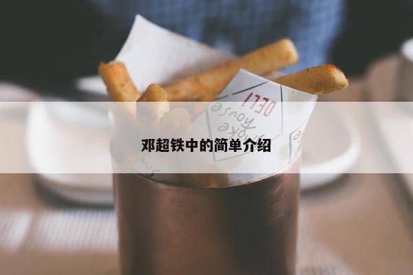 邓超铁中的简单介绍