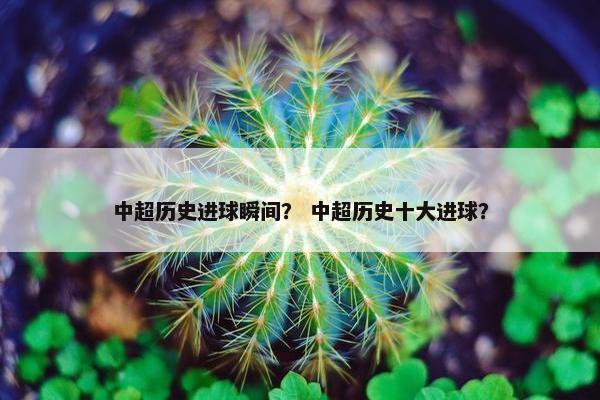 中超历史进球瞬间？ 中超历史十大进球？