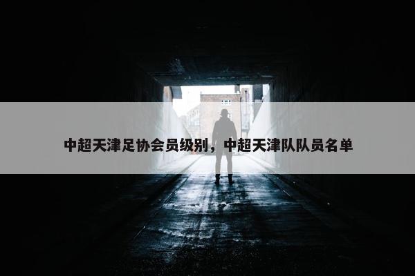 中超天津足协会员级别，中超天津队队员名单