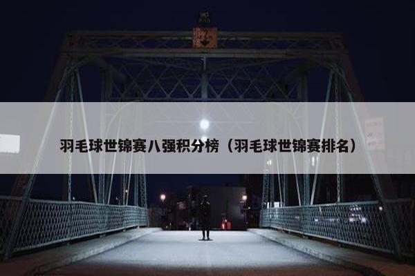 羽毛球世锦赛八强积分榜（羽毛球世锦赛排名）