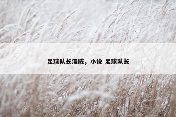 足球队长漫威，小说 足球队长